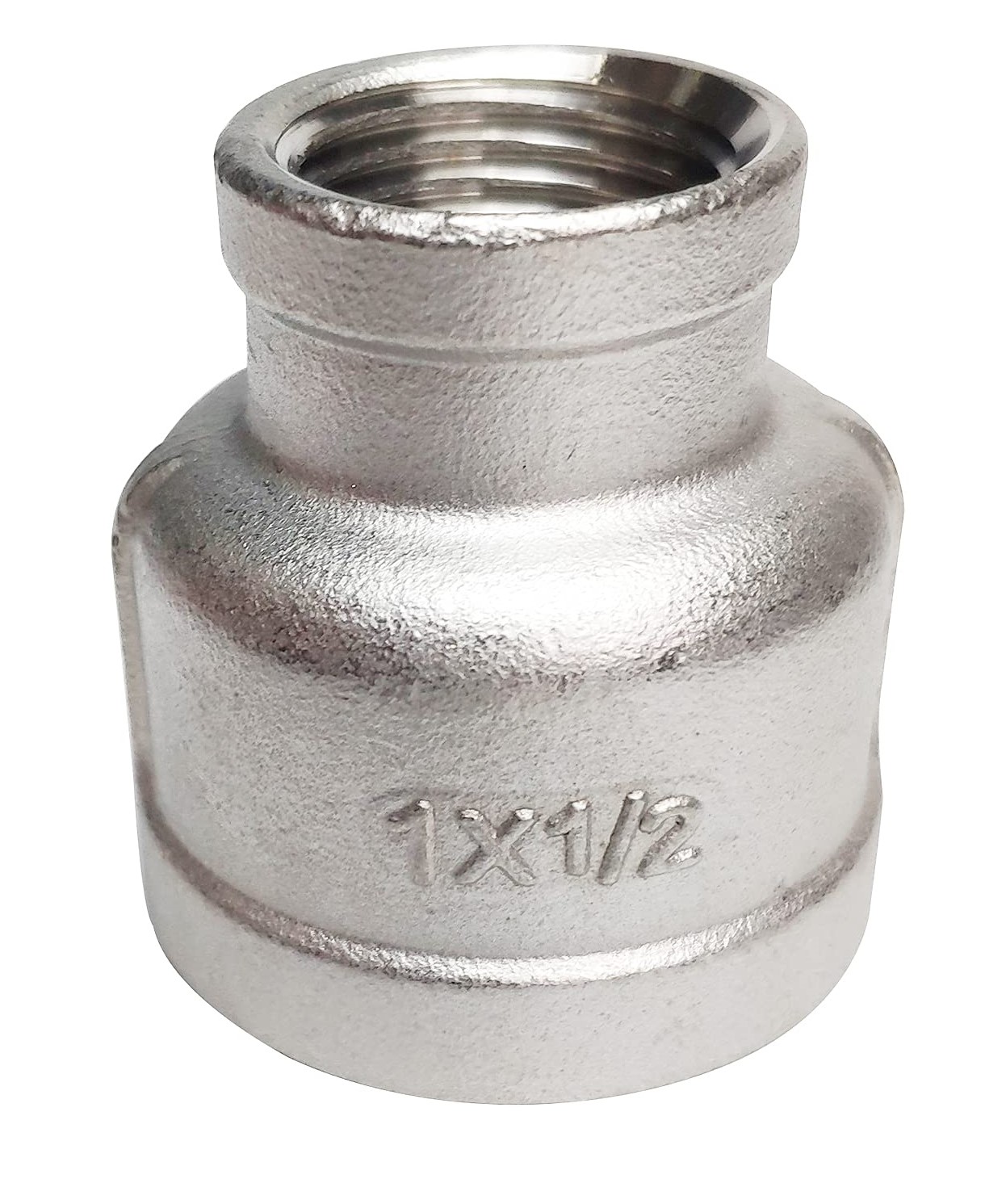STAINLESS STEEL REDUCER THREADED