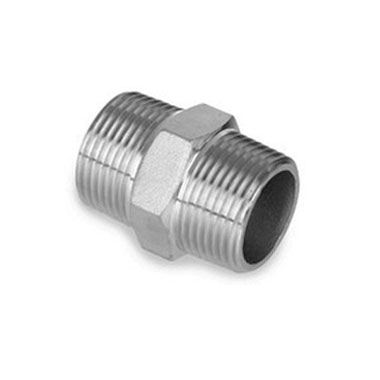 Hex Nipple - Stainless Steel