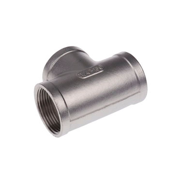 BSPT Tee - Stainless Steel